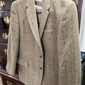 Brown Harris Tweed Sport Jacket